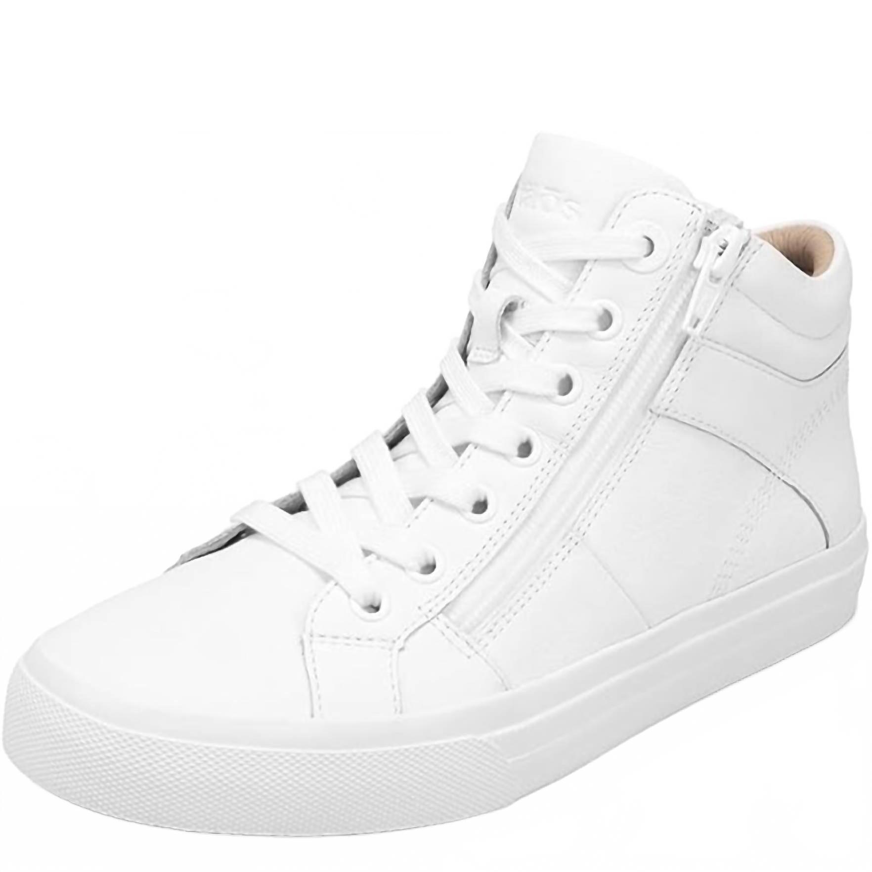 New Taos Women's Winner High-Top Sneakers In White